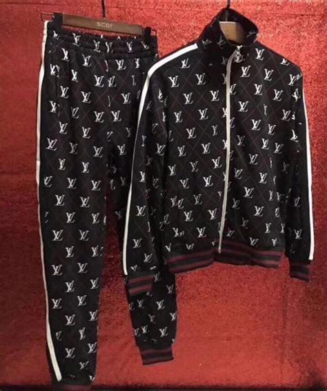 lv tracksuit white